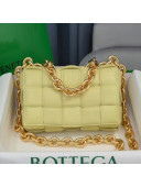 Bottega Veneta The Chain Cassette Cross-body Bag Light Yellow 2021