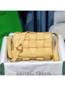 Bottega Veneta Padded Cassette Medium Crossbody Messenger Bag Bright Yellow 2020