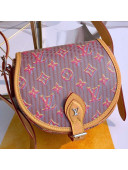 Louis Vuitton Tambourin Monogram Pop Round Shoulder Bag M55460 Red 2019