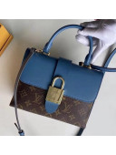 Louis Vuitton Monogram Canvas & Calfskin Lucky BB Bag Blue Jean M44321 2019