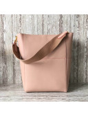 Celine Sangle Bucket Bag in Natural Calfskin Pink 2018
