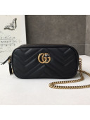 Gucci GG Marmont Mini Chain Bag 546581 Black 2019