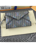 Louis Vuitton Monogram LV Pop Kirigami Necklace Envelope Chain Pouch M68613 Blue 2019