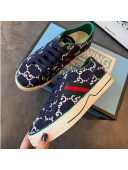 Gucci GG Canvas Tennis 1977 Sneakers Navy Blue 2020