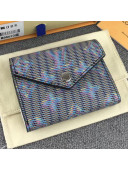 Louis Vuitton Monogram LV Pop Zoe Flap Wallet M68673 Blue 2019