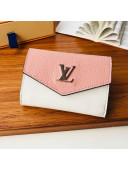 Louis Vuitton Lockmini Wallet M63978 Pink/White