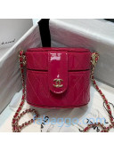 Chanel Patent Calfskin Small Clutch with Chain AP1573 Pink 2020