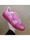 Louis Vuitton LV Trainer Transparent Low-top Sneakers Pink 2021 (For Women and Men)