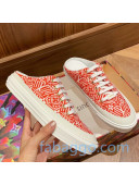 Louis Vuitton Crafty Stellar Open Back Sneakers Red/White 2020