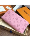Louis Vuitton Perforated Monogram Calfskin Long Zippy Wallet M58429 Ballet Pink 2019