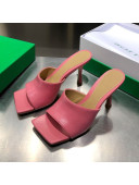 Bottega Veneta Stretch Calfskin Heel Sandals 9cm Pink 47 2021
