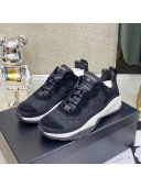 Chanel Fabric & Suede Sneakers G38290 Black 2021