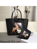 Givenchy Black Calfskin Tote Bag 38cm 8841 01
