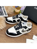 Chanel Quilted Leather Sneakers with LUCKY Charm Black 2021