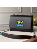 Louis Vuitton Twist MM Limited Edition Bag In Epi Leather M56327 Black 2020