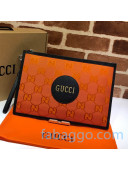 Gucci Off The Grid GG Nylon Pouch 625598 Orange 2020