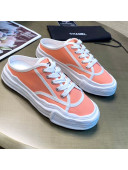Chanel Striped Canvas Sneakers Pink 2021