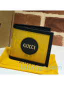 Gucci Off The Grid GG Nylon Billfold Wallet 625573 Yellow 2020