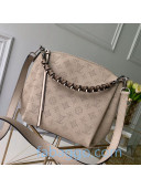 Louis Vuitton Mahina Babylone BB Chain Bag in Monogram Perforated Calfskin M53913 Beige 2020