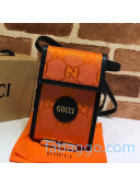 Gucci Off The Grid GG Nylon Vertical Mini Bag 625599 Orange 2020