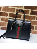 Gucci Ophidia Leather Small Tote Bag 547551 Black 2019