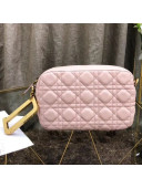 Dior Lambskin Diorquake Clutch Bag Pink 2018