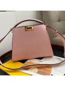 Fendi Peekaboo Iconic Essentially in Light Pink Smooth Leather 2020