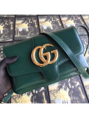 Gucci Leather Arli Small Shoulder Bag 550129 Green 2018