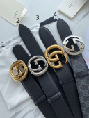 Gucci Belt 40mm with GG Buckle 2020 (4 Colors)