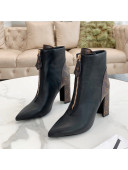 Louis Vuitton Matchmake Zip Short Boots Black 2021