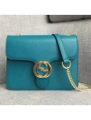 Gucci GG Leather Small Shoulder Bag 510304 Paon 2018