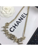 Chanel Logo Pendant Necklace 20 2020