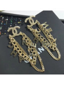 Chanel Chain Long Earrings 70 2020