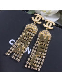 Chanel Crystal Tassel Earrings 72 2020