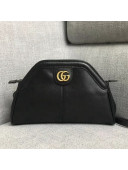 Gucci Leather RE(BELLE) Small Shoulder Bag ‎524620 Black 2018