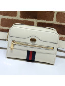 Gucci Leather Ophidia Small Belt Bag 517076 White 2019