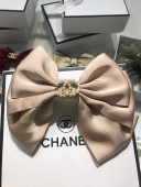 Chanel Bow Headband Hair Accessory Champagne 2021 18