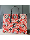 Louis Vuitton LV Crafty Onthego GM Tote Bag M45358 Red 2020