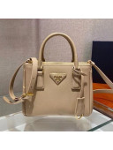 Prada Galleria Saffiano Leather Micro Bag 1BA906 Beige 2020