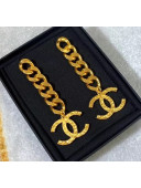 Chanel Gold Metal Earrings 30 2020