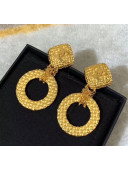 Chanel Brass Earrings 32 2020