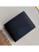 Louis Vuitton Men's Multiple Wallet with LV Stamp Print M30381 Blue 2020