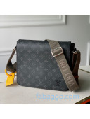 Louis Vuitton Men's District PM Messenger Bag M45627 Monogram Graphite Canvas 2020