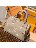 Louis Vuitton Speedy 25 Bag in Gaint Monogram Leather M58947 Grey 2021