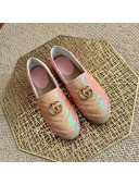 Gucci Sequins Espadrilles with Double G Pink 2021