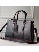 Louis Vuitton Soufflot BB Epi Leather Top Handle Bag M55613 Black 2020