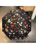 Chanel Flora Umbrella Black 2021 29