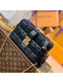 Louis Vuitton Troca PM Bag in Damier Quilt Lambskin M59116 Black 2021 