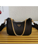 Prada Saffiano Leather Mini Bag 1BH174 Black 2020