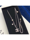 Chanel Silver Necklace 51 2020